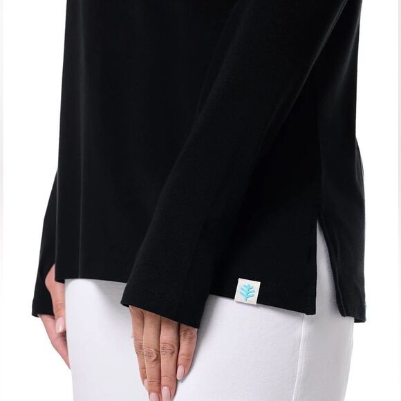Coolibar • Dania UPF 50+ Long-Sleeve T-Shirt with Thumbholes - Picture 4 of 8